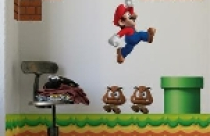 Phòng trẻ vui nhộn với giấy dán tường