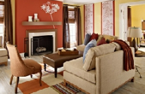 Mùa thu trong phòng khách 