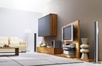 Kệ TV đẹp trong phòng khách 