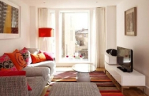 Sống động với căn phòng đa sắc màu 