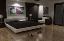 'Vẽ' ánh sáng cho phòng ngủ