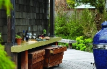 Chỗ ăn ngoài trời xinh đẹp