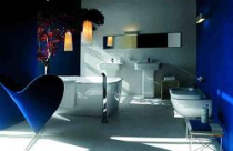 Phòng tắm sắc màu lung linh