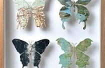 Trang trí nội thất bằng bản đồ