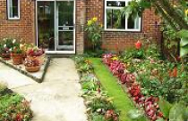 Trang trí mặt tiền ngôi nhà theo phong cách lãng mạn