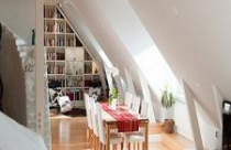 Trang trí phòng áp mái thêm "hút mắt"