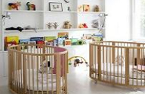 Ý tưởng thiết kế phòng cho bé sinh đôi 