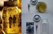 Nhà đẹp nhà xinh với lọ thủy tinh