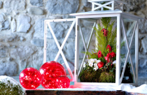 Trang trí khu vườn mùa giáng sinh