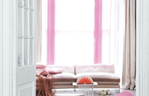 Nhà đẹp với gam màu hồng