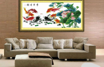 Treo tranh hợp phong thủy hứng trọn tài lộc
