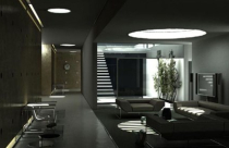 Phong thủy nhà ở: Tránh sơn trần nhà màu đen