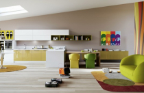 Gian bếp cá tính