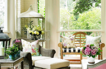 Thiết lập không gian lí tưởng cho hiên nhà