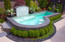 Làm đẹp sân nhà với một hồ bơi nhỏ