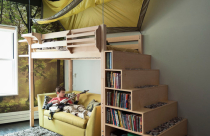 Nhà chật vẫn có góc riêng cho con nhờ bài trí nội thất sáng tạo