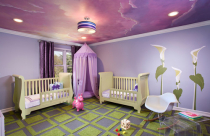 Tạo không gian cổ tích cho bé gái