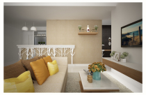 Nội thất đơn giản cho căn hộ hiện đại