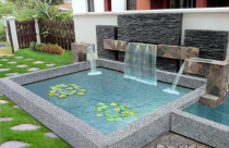 Hóa giải hướng xấu cho nhà bằng nước