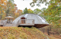 Ngôi nhà bằng gỗ độc đáo ở Mỹ