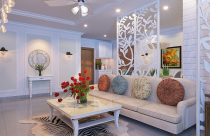 Phong cách tân cổ điển cho căn hộ 100m2