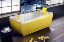 Bồn tắm không phải khi nào cũng chỉ màu trắng