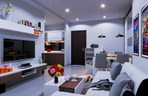 Căn hộ 48m2, bố trí nội thất như thế nào?