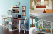 Thiết kế nội thất tiện ích cho phòng trẻ em