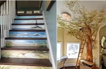 Sáng tạo với tranh tường trang trí cho nhà đẹp