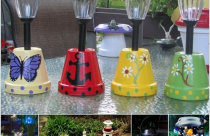 Ý tưởng tạo đèn trang trí lung linh cho vườn nhà