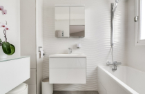 Hô biến phòng tắm từ nhỏ hóa rộng không thể bỏ qua