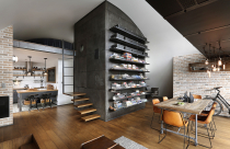 Điểm danh những mẫu phòng ăn theo phong cách công nghiệp