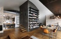 Điểm danh những mẫu phòng ăn theo phong cách công nghiệp