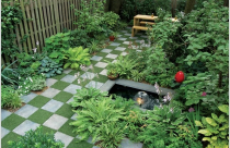 Ý tưởng thiết kế sân vườn mát mẻ