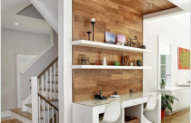 Căn nhà mộc mạc với trang trí bằng gỗ