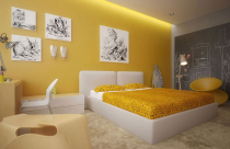 Màu sơn nhà giúp gia chủ mệnh Kim rước may mắn, tài lộc