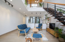 Căn nhà 100m2 thoáng mát với thiết kế đơn giản nhưng hiện đại ở Đà Nẵng