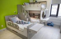 Thiết kế thông minh cho không gian phòng bé