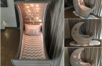 Ý tưởng tái chế gỗ, trang trí cho phòng bé