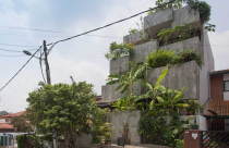 Ngôi nhà phủ cây xanh mướt độc đáo ở Malaysia