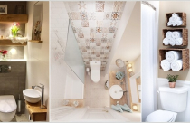 Cách để trang trí cho phòng tắm nhỏ