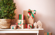 Cây giáng sinh độc đáo trang trí cho không gian nhỏ