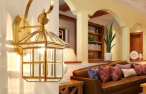 Mẫu đèn trang trí phòng khách được ưa chuộng