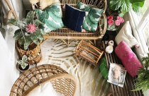 Ghế sofa trang trí ban công đẹp