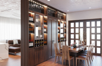 Kinh nghiệm chọn tủ trang trí phòng khách