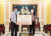 Tập đoàn Hưng Thịnh tiếp tục trích ngân sách 20 tỷ đồng ủng hộ hoạt động phòng, chống Covid-19