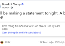 TT Trump tuyên bố thắng lớn
