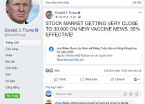 Lên đỉnh cao lịch sử, lợi thế quá muộn cho ông Donald Trump