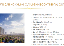 Sở Xây dựng chưa cấp phép cho dự án Sunshine Continental