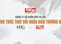 Công ty CP Đầu tư LDG thay đổi hệ thống nhận diện thương hiệu mới